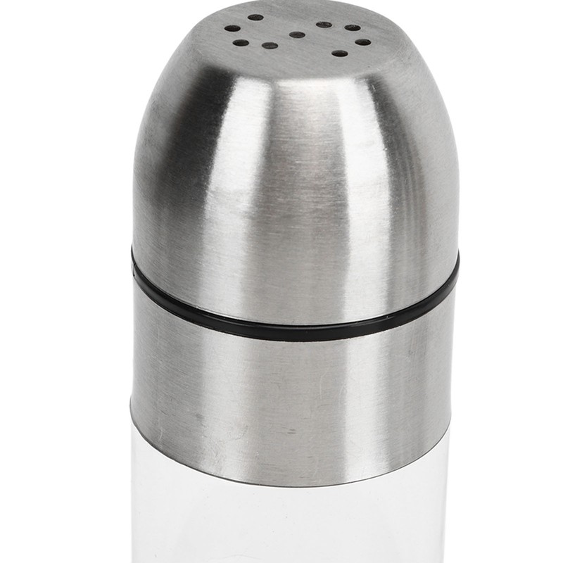 Stainless Steel Seasoning Bottle Multipurpose Food Grade Refillable Rustproof Salt