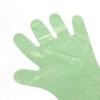 50Pcs Disposable Long Arm Glove PE Green Veterinary Examination Artificial