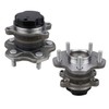 Bode-man Pair 2 Rear Wheel Hub & Bearing Assemblies for