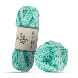 Yarn Bee Medium Yarn for Crocheting & Knitting – Soft Yarn Skein – 125 Yards of 100% Cotton Yarn for Crocheting Blankets, Hats, & More – DIY Handcrafting Accessories