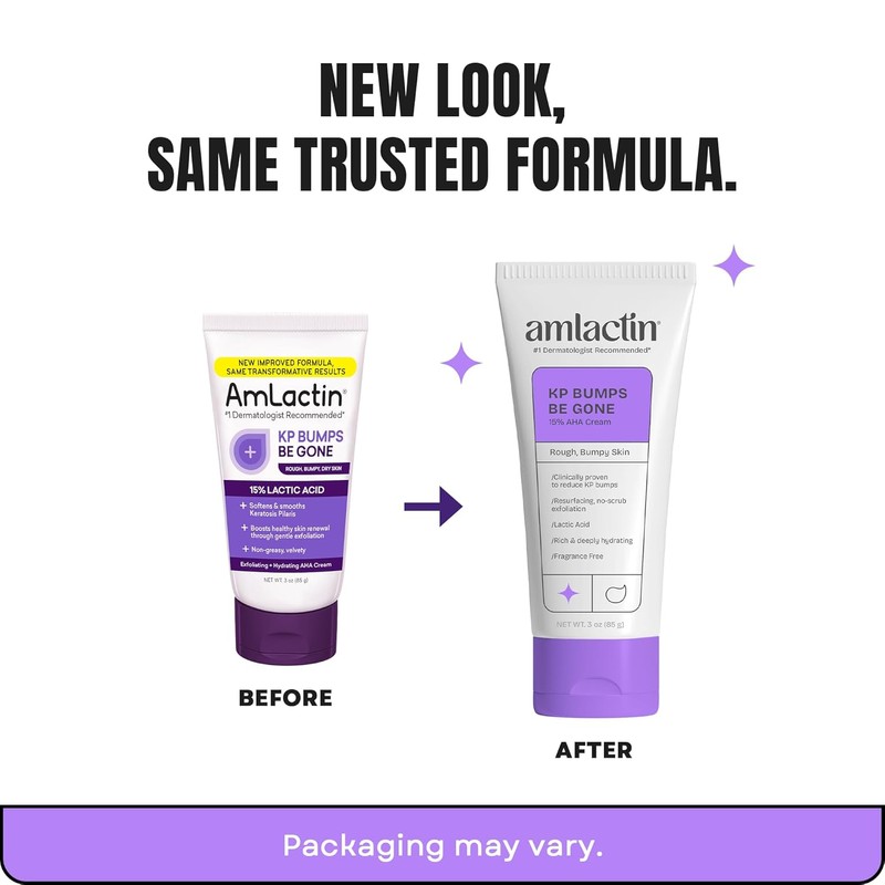 AmLactin KP Bumps Be Gone - Therapeutic Body Cream for