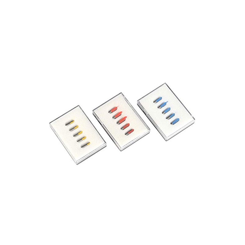 Cutter Blade Pack of 15 Red Yellow Blue 30/45/60 Degree
