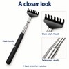 1PCS Adjustable Back Scratcher Steel Back Massage Telescopic Anti Itch