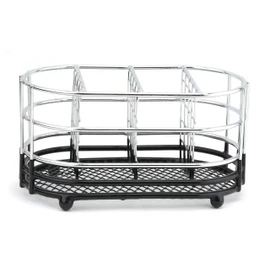 Apollo Chr Dip Cutlery Caddy Black, Multi-Colour, 20x10.5x10.7