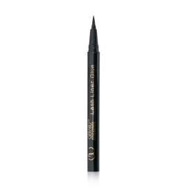 Gerard Cosmetics Lash Liner Glue - Black | 2 in 1 Eyeliner and Black Eyelash Glue Pen for False Eyelashes | Super Strong Hold | Cruelty Free & Vegan (1 pc)