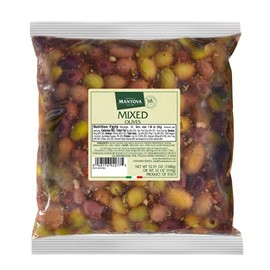 FRATELLI MANTOVA SINCE 1905 Mantova Italian Mixed Olives (Pack of 1 3.3 lb) Great Taste, 52.91 Ounce