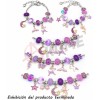 Juego De Hacer Pulsera Con Cuentas De Cristal Diy Para