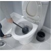 Made By Design Toilet Plunger with Holster Set - Dark
