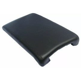 Kar Designers Real Leather Black Center Console Lid Armrest Cover Fits 13-18 Acura RDX