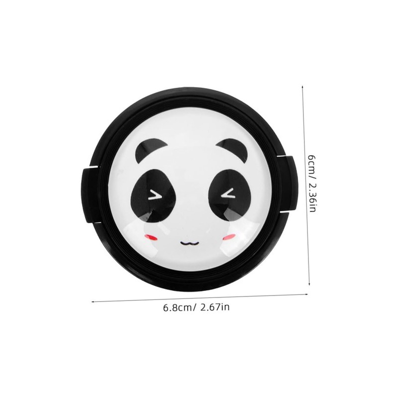 CAXUSD 2pcs Camera Lens Cap Cover Durable Protective Lens Shield