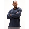 DEVOPS Men's Fleece Thermal Workout Hoodie (Black/Navy, 2X-Large)