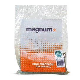 magnum+ Tire Balancing Beads – TPMS Compatible Tempered Glass – 1 Bag (4.5oz / 128g)
