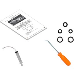 Hydraulic Cylinder Repair Kit with Seal Removal Tool Compatible With 96-04 Mercedes SLK 230 320 Convertible R170