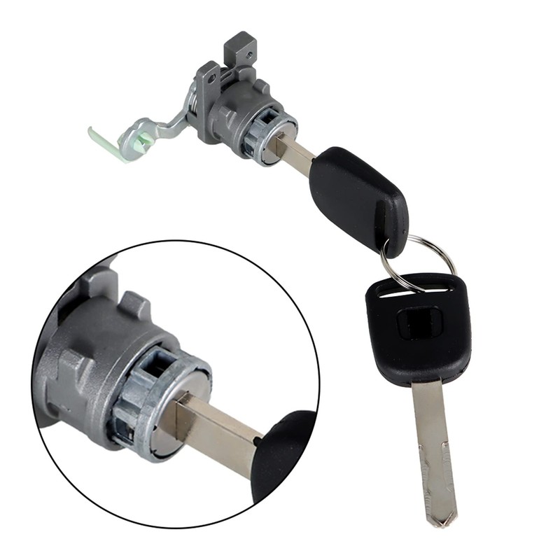Silscvtt 72181-SDA-A11 Left Driver Door Lock Cylinder Replacement for 2003-2007