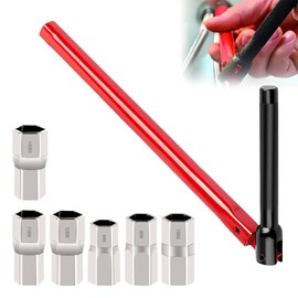 PARFCO Stand Faucet Wrench 13mm Right Angle Stand Tap Wrench 8-14mm Faucet Installation Tool, Carbon Steel Floor Tap Wrench for Repair Taps