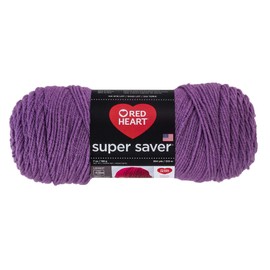 Red Heart Super Saver Yarn 528 Medium Purple