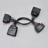 Wurpaauto 2Pcs for 2015 VW Jetta 14 to 10 Pin