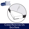 Picture Frame Factory Outlet 20x28 Frame For Puzzle Flat Black