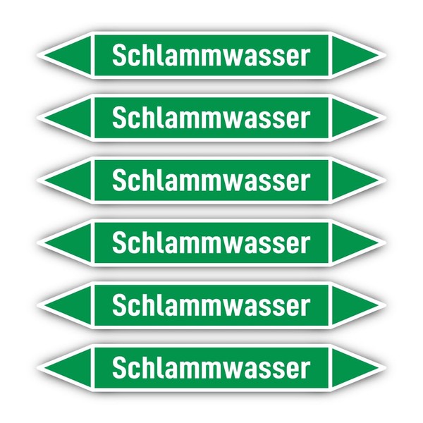 Stickers: 200 x 30 mm, Pack of 6 – Group