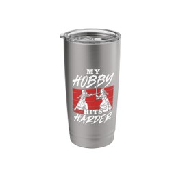 My Hobby Hits Harder Swordsmanship Samurai Fencing Stainless Steel Insulated Tumbler