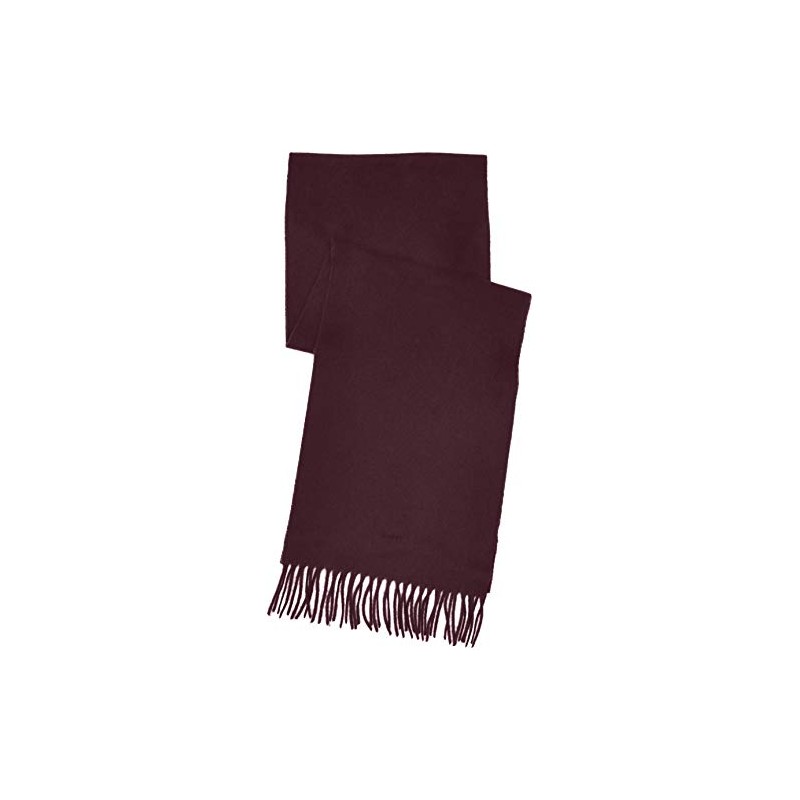 GANT Herren SOLID Lambswool Scarf Schal, Purple FIG, ONE Size