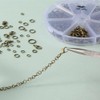 Mr. Pen- Open Jump Rings, Bronze, 1014 Pcs, 6 Sizes