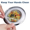 250 PCS Kitchen Disposable Mesh Sink Strainer Bag and PP