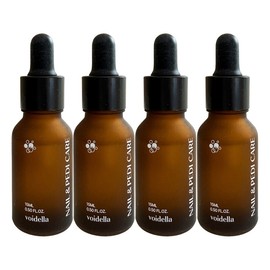Boydella DermaQel Herbal Ampoule Nail Care Nourishing Serum 15ml (4 Pieces) / Circle / 보이델라 더마큐엘 목초앰플 손발톱 케어 영양제 15ml 4개  써클