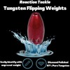 Reaction Tackle Tungsten Flipping Weights Sinkers - 3/8 Red