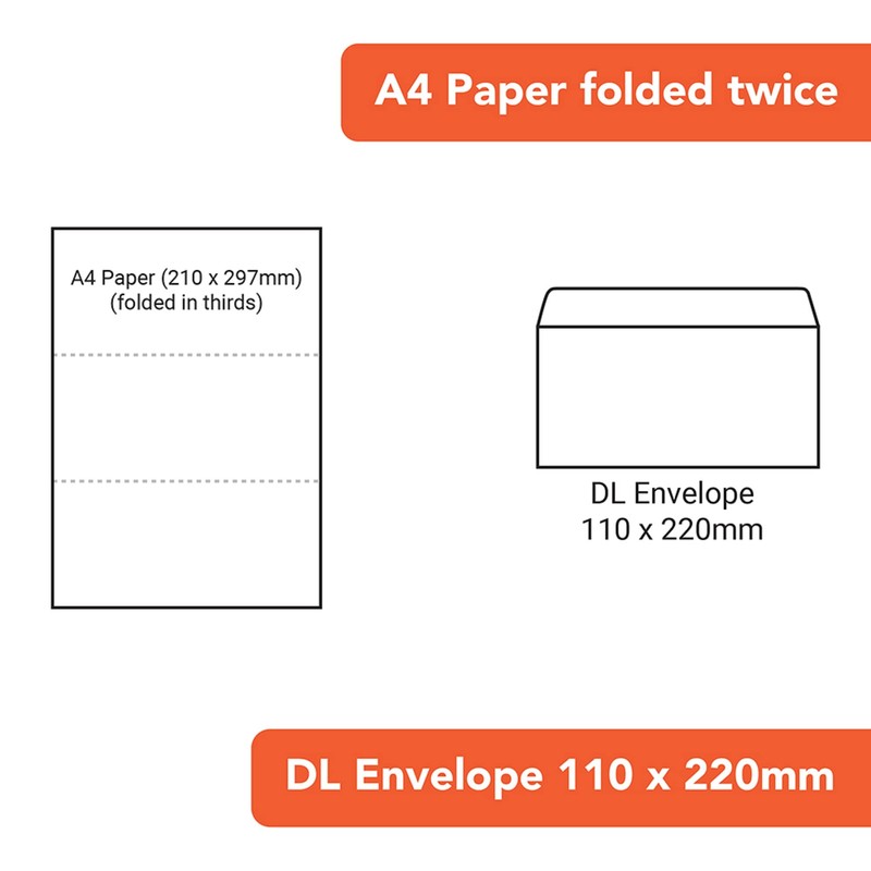 Postmaster Envelopes DL Peel & Seal 100GSM White Paper -