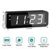 KWANWA Digital Alarm Clock with Large 1.8" LED Display, Battery