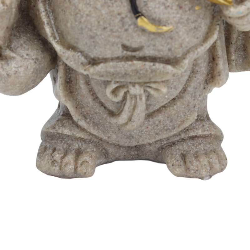 Buddha Statue Resin Mini 8cm Maitreya Laughing Buddha Figurine for