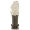 Yamaha Recorder, Soprano, German Fingering, Simulated Ebony White Trim