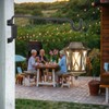 16"Swivel Plant Hanger - 360° Outdoor Hanging Brackets with 12-Directional