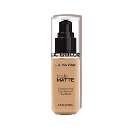 L.A. COLORS Truly Matte, Maquillaje líquido, Color Natural, Tono CLM352, 40 ml