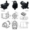 SHYSKY High Powerful 24V 120W Small Brushless DC Water Pump