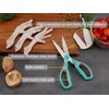 Kitchen Scissors, Stainless Steel Multi-Purpose Cooking Shears Heavy Duty for