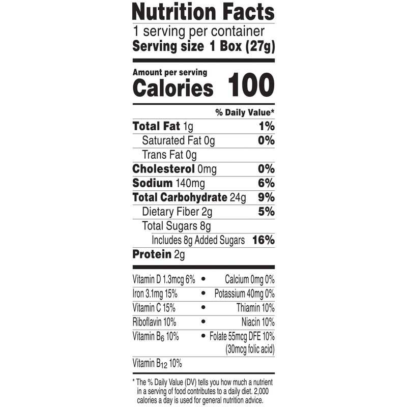 Kellogg's Froot Loops, Breakfast Cereal, Original, .95oz (70 Count)
