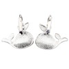 DOWAY Ocean Collection - Pendientes de aro esmaltados, diseño de
