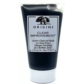 ORIGINS CLEAR IMPROVEMENT ACTIVE CHARCOAL MASK TO CLEAR PORES 1.0 Oz / 30 ml NEW