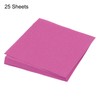MECCANIXITY 25 Sheet Origami Paper Double Sided Plum Red 5x5