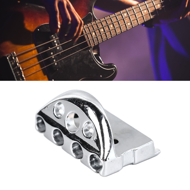 Headless Bass String Lock Metal Portable Bass String Locking Nut