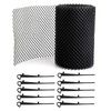 Rain Gutter Guard for Dead Leaves Fall Rain Gutter Net