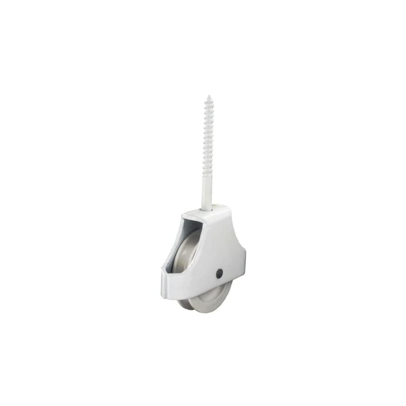 fiXte Single Wheel Screw In Washing Line Cord Nylon Wheel