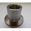 3" Tri Clamp to 1/2" Female NPT Adapter, 304 Stainless Steel NPT Adapter