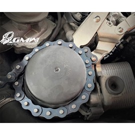 Comfy Hour Jolly Handy Tools Collection Heavy Duty Locking Wrench with 20" Chain American Type, Metal Chain Wrench, Pipe Wrench