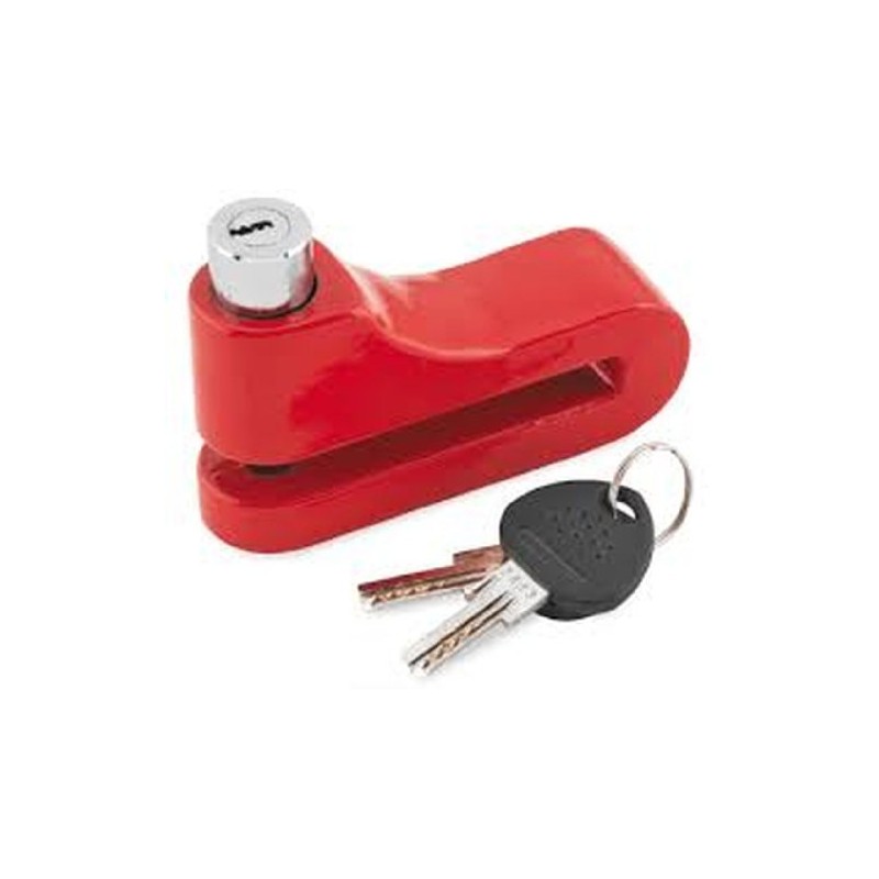 Bully Locks 10mm Disc Lock Red 1581L-RD