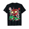 Cute Heart Character Cool Apple Skater Cartoon For Kids T-Shirt