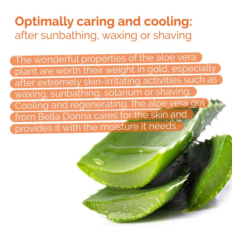 Bella Donna Soothing and Cooling Aloe Vera Gel, 100ml -Ideal
