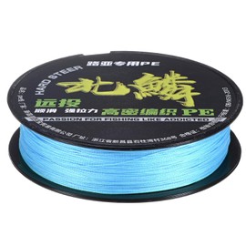 M METERXITY Braided Fishing Line, 109 Yards 0.32mm Dia Abrasion Resistant Colored Fishing Line for Saltwater/Freshwater/Ice Fishing, 8 Strand Super Strong Zero Stretch [Blue]